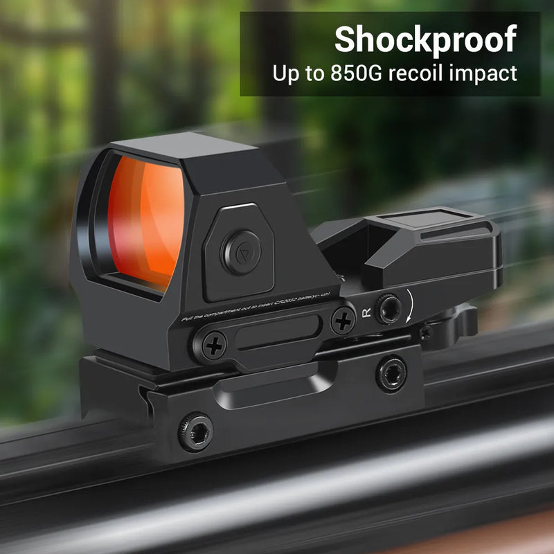 Airsoft Tactical Red Dot Reflex Sight 1x22x33mm
