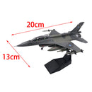 F-16 Viper Fighting Falcon Model Diecast 1/72
