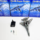 SU-35 Super Flanker Fighter Jet Diecast Model 1/100 scale