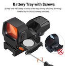 Airsoft Tactical Red Dot Reflex Sight 1x22x33mm