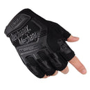 Airsoft Fingerless Tactical Gloves Camouflage Military