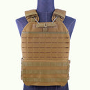 Tactical Molle Plate Carrier - Laser Cut - airsoft