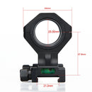 PPT Tactical 25.4mm 30mm rifle scope mount