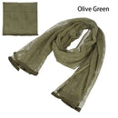 Cotton Military Camouflage Tactical Mesh Scarf