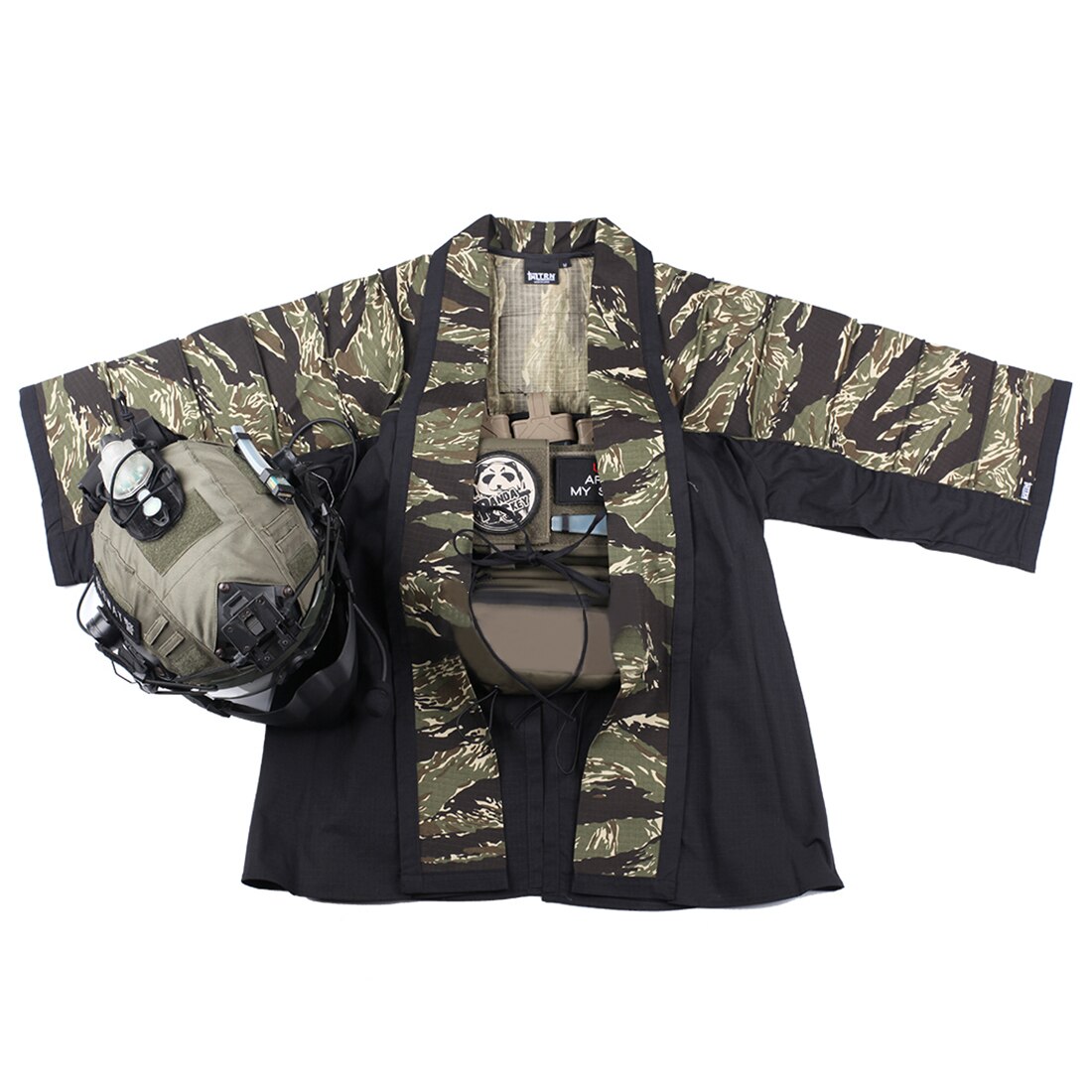 個人装備 90s CAB CLOTHING tigerstripe jacket 90S TigerCamo BDU Jacket-Dead Stock-【MEDIUM-LONG】 | drop by