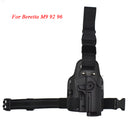 Airsoft Right Hand Drop Leg Gun Holster For GLOCK 17 Colt 1911 Beretta M9 PX4 Storm
