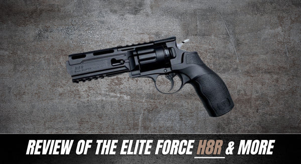 Review Of The Elite Force H8R & Army Armament R501 Airsoft Guns