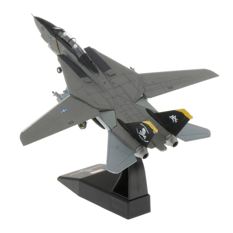 F-14 Tomcat Fighter Jet Diecast Model 1/100 Scale