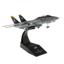 F-14 Tomcat Fighter Jet Diecast Model 1/100 Scale