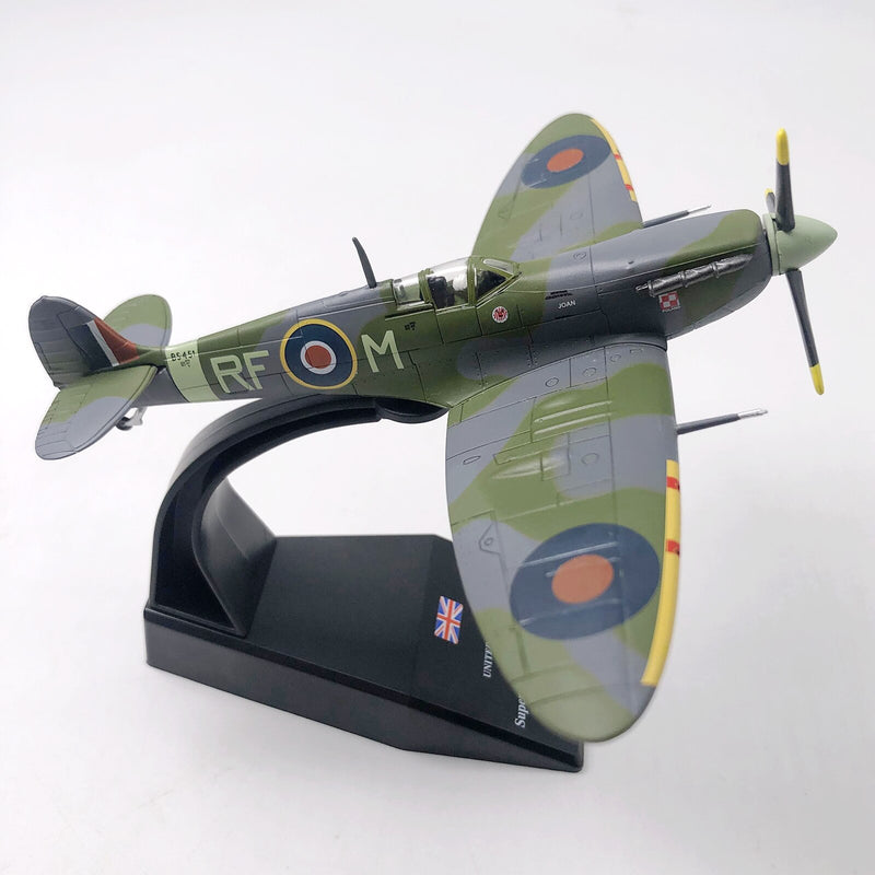 Spitfire Fighter Plane Diecast Model 1/72 Scale