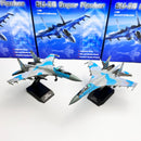 SU-35 Super Flanker Fighter Jet Diecast Model 1/100 scale
