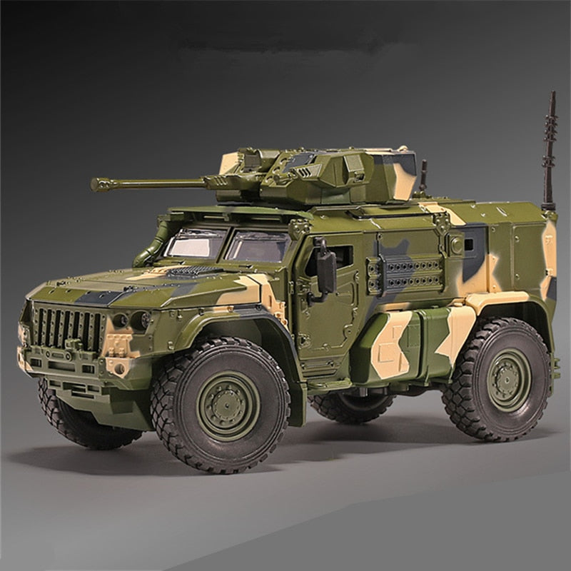 Tigr Armored Car Model Diecast Metal 1:32