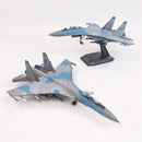 SU-35 Super Flanker Fighter Jet Diecast Model 1/100 scale