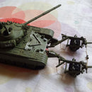 T-72b Russian Main Battle Tank Model With Minesweeper 1:35