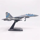 SU-35 Super Flanker Fighter Jet Diecast Model 1/100 scale