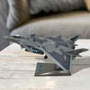 J20 Mighty Dragon diecast Fighter Jet model 1/100