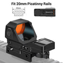 Airsoft Tactical Red Dot Reflex Sight 1x22x33mm