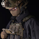 Airsoft Mobile Phone Molle Tactical Holder and navigation panel.