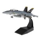 F18 Super Hornet Model Diecast Metal Alloy 1/100 Scale McDonnell Douglas F/A-18