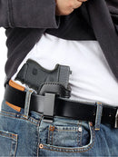 IWB Concealed Carry Gun Holster Genuine Leather EDC