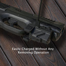 Tactical Airsoft Green Laser Sight for Picatinny Weaver Rail Mount for Pistol USB Rechargeable