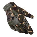 Airsoft Fingerless Tactical Gloves Camouflage Military