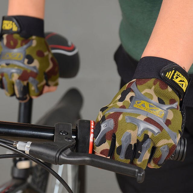 Airsoft Fingerless Tactical Gloves Camouflage Military