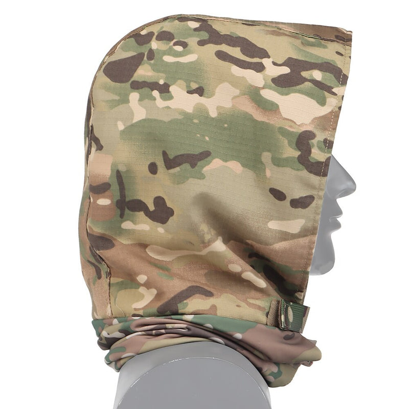 Tactical Airsoft Balaclava Face Mask 2 in 1 Concealment Veil