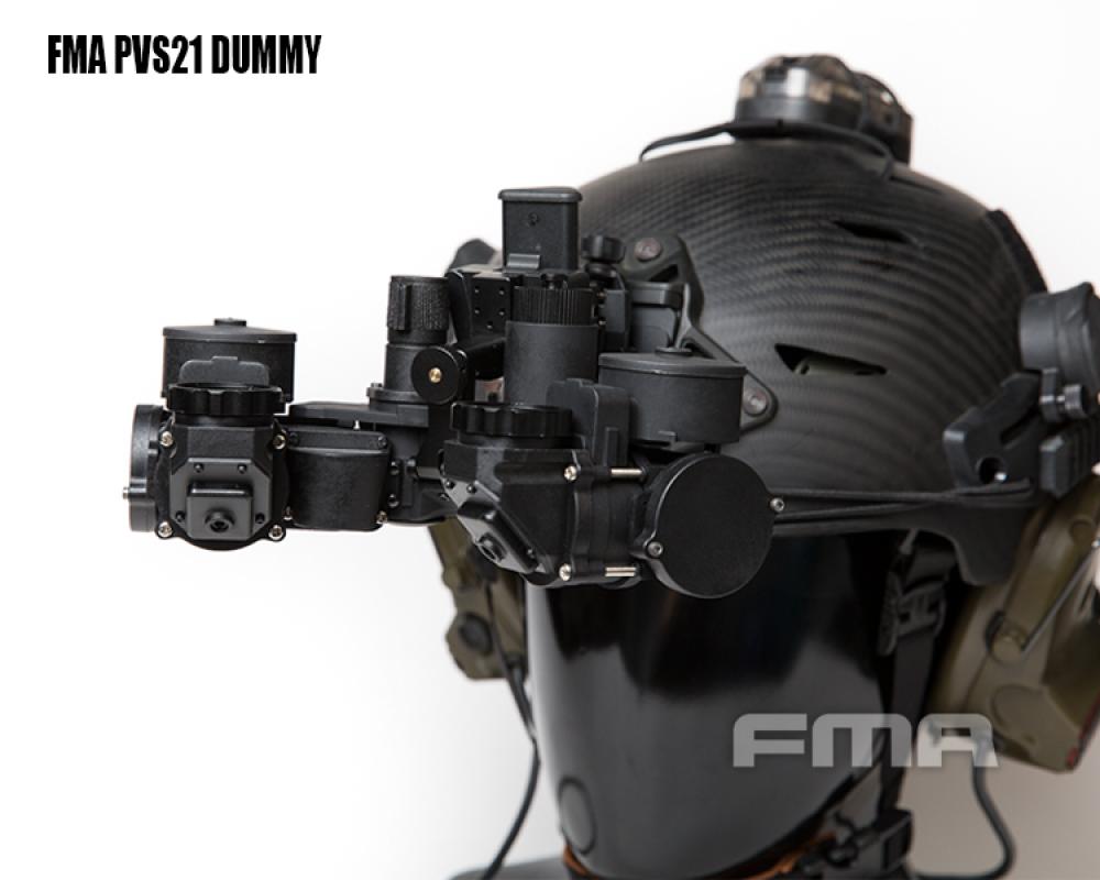 airsoft helmet with night vision goggles FMA Tactical Airsoft PVS21 NVG Night Vision Goggle DUMMY
