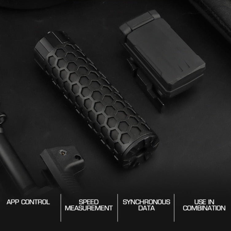 Tactical Airsoft 3in1 Bluetooth Chronograph / Tracer / Round Counter