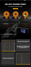 Tactical Airsoft 3in1 Bluetooth Chronograph / Tracer / Round Counter