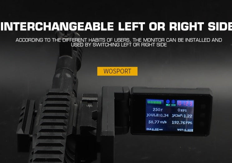 Tactical Airsoft 3in1 Bluetooth Chronograph / Tracer / Round Counter
