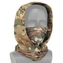 Tactical Airsoft Balaclava Face Mask 2 in 1 Concealment Veil