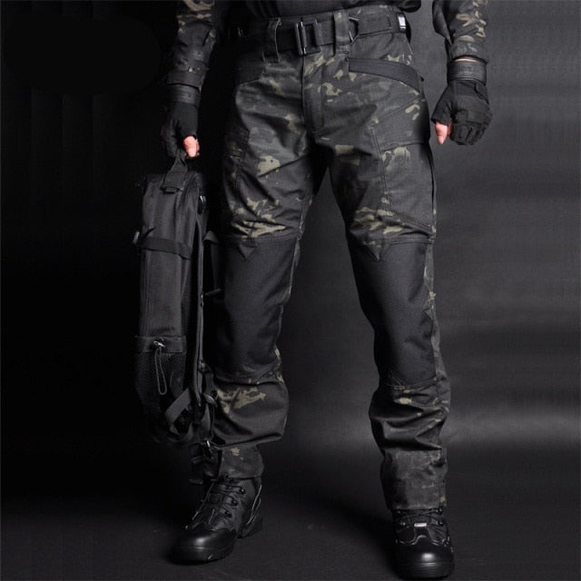 Black Multicam Flexible GL Tactical Pants