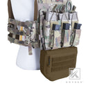 KRYDEX Tactical Drop Dump Pouch Fanny Pack For Plate Carrier