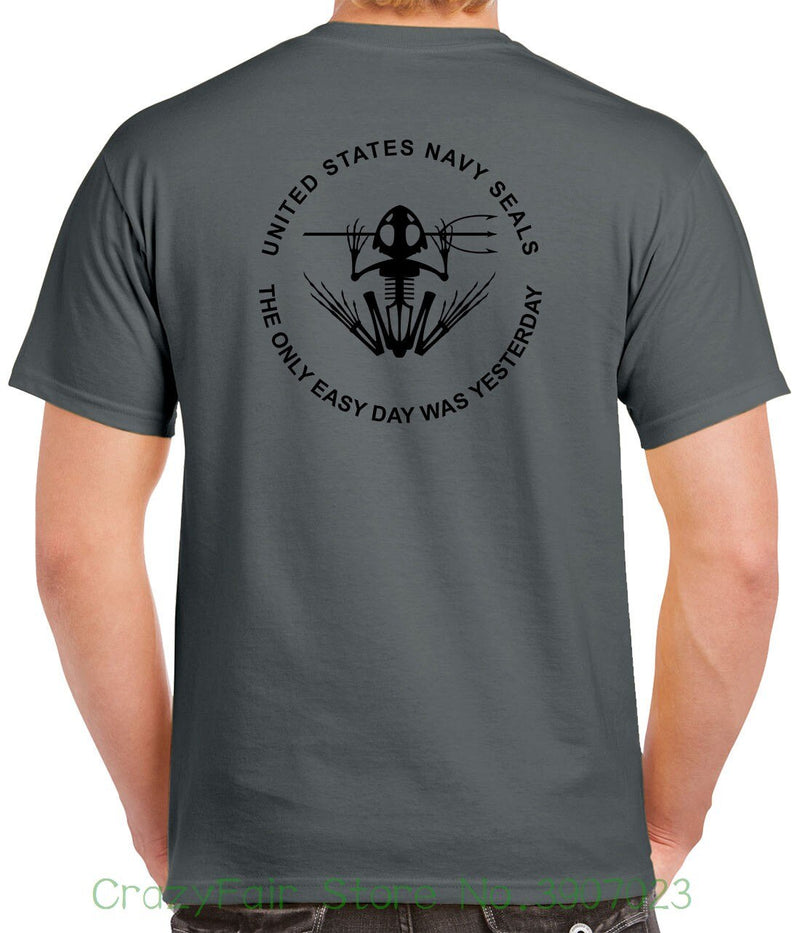Navy Seal T-shirt  "Only Easy Day Was Yesterday"