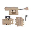 Airsoft Tactical Helmet Light Tec Mpls Helmet Flashlight