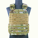 Tactical Molle Plate Carrier - Laser Cut - airsoft