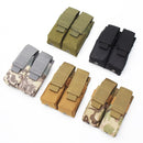 Tactical Pistol Double Magazine Pouch CQC Molle System