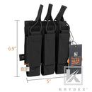 KRYDEX MP5 MP7 KRISS Triple Magazine Pouch