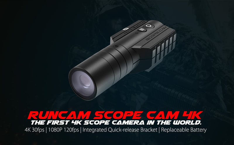 RunCam Scope Cam 4K Airsoft 1080P 120fps Ultra HD