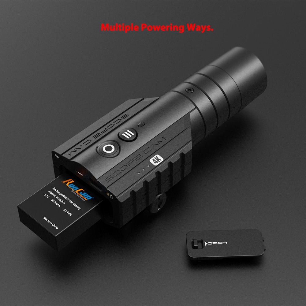 Scope Cam RunCam Scope Cam 4K Airsoft 1080P 120fps Ultra HD