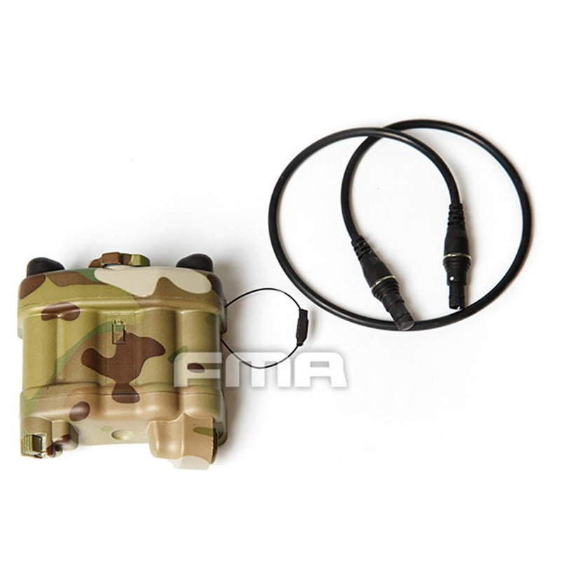 FMA PVS-31 Battery Case Dummy Model - Tactical NVG Replica For Helmet Mount Training