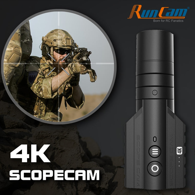 Scope Cam RunCam Scope Cam 4K Airsoft 1080P 120fps Ultra HD