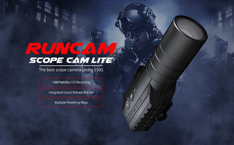 RunCam Scope Cam Lite 1080P HD Built-in WiFi iOS/Android APP