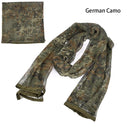 Cotton Military Camouflage Tactical Mesh Scarf