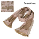 Cotton Military Camouflage Tactical Mesh Scarf