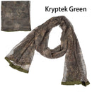Cotton Military Camouflage Tactical Mesh Scarf