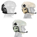 Tactical Headset with Fast Helmet Rail Adapter Dummy