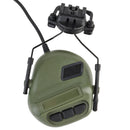 Tactical Headset with Fast Helmet Rail Adapter Dummy